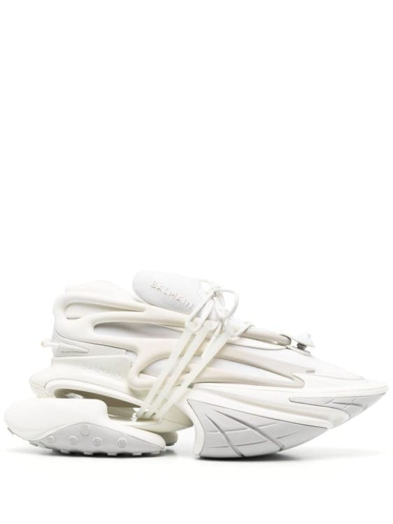 Balmain Paris Men’s Chunky Sneakers White
