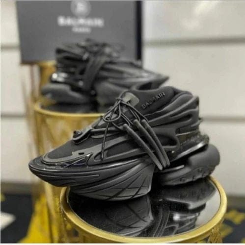Balmain Paris Men’s Chunky Sneakers Black