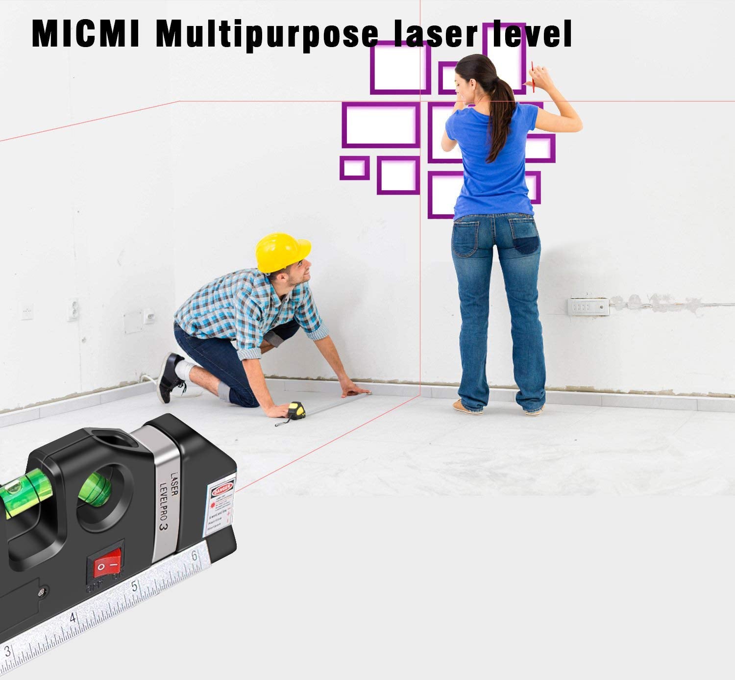 Multipurpose Laser Level Tape – Precision for Every Project